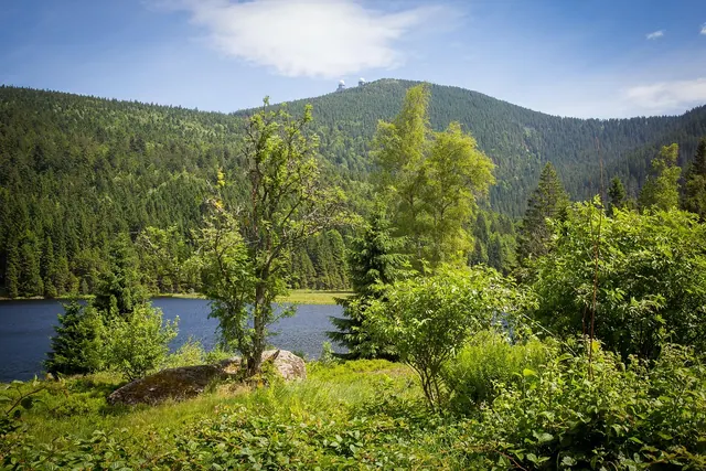 arber, kleiner arbersee, mountain lake, great arber